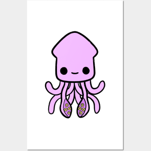 Squiddy Posters and Art